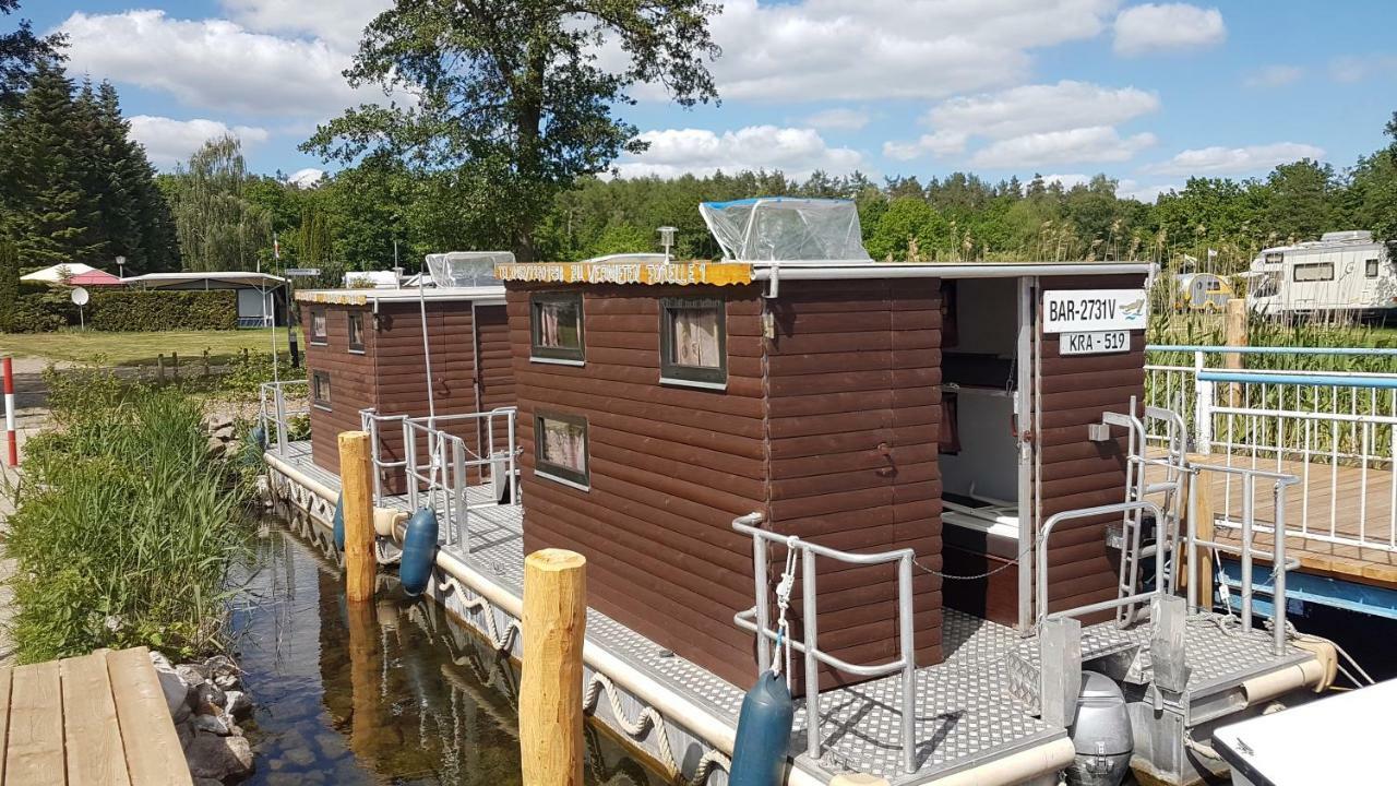 Hausboot Krakow Am See Forelle 1 Und 2 Экстерьер фото